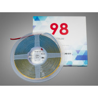 COB LED стрічка 24В, 320 діодів на метр, 8мм, теплий Diasha P24-COB-320-WW-20-8