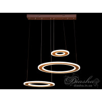 LED люстры подвесные Diasha 7146/3CF