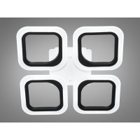 Лед люстра в спальню Diasha AS8060/4BK dimmer-2.4G