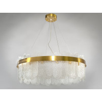 Люстра подвесная со стеклом в стиле модерн для большой комнаты Diasha 1047-800