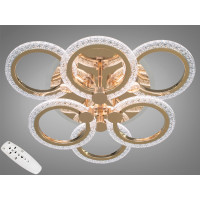  Люстра потолочная лед с пультом управления 85W Diasha AS8180/3+3LED3colordimmer