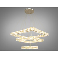 Люстра подвесная хрустальная 120W Diasha 7220-3D/650+450+250 Люстра подвесная хрустальная 120W Diasha 7220-3D/650+450+250