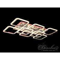 Люстры светодиодные Diasha A8060/6+2HR LED 3color dimmer  