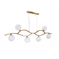 Люстра в стиле лофт Levistella 9098078-6 BRZ+WH Люстра в стиле лофт Levistella 9098078-6 BRZ+WH