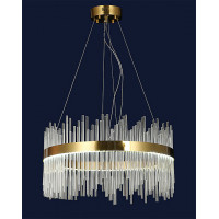 Люстра светодиодная Levistella 909XL3071 GD+CL 600MM