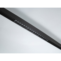 Магнітний трековий світильник LED лінійний, 18 Вт, чорний Diasha QY-CX20-300P-BK