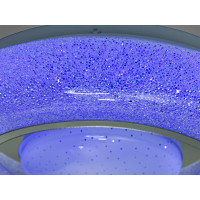 LED стельова люстра біла 45 Вт  Diasha DB-8314/300RGB