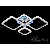 LED люстры в спальню с пультом Diasha A8060/2+2HR LED dimmer 