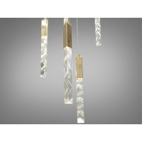 Лед люстра подвесная 14W Diasha 3001/6G