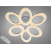 Стельова LED люстра біла 60 Вт 6 кілець пульт Diasha S5607/3+3WH