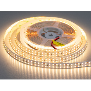 LED стрічка 24в, 240 діодів на метр, 15мм, теплий Diasha N24-2835-240-WW-20-15