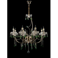 Люстра свеча L8879/8 P28001 (FGD+GRN) Splendid-Ray
1984