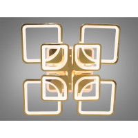 Cветодиодная люстра Diasha 8060/4+4 G led dimmer 3 color