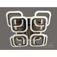 Светодиодная люстра с пультом управления Diasha HAS8060/4+4BHR LED 3color dimmer