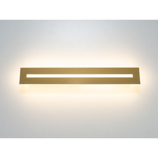 Сучасний настінний світлодіодний світильник планка, 40W, золото Diasha 7313-40GD