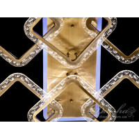 Люстра потолочная светодиодная LED с пультом Diasha QX2518/4+2LC BR LED 3color dimmer 