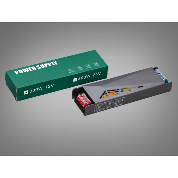 Блок живлення для LED стрічки, 12V, 300Вт, 25А Diasha PPF-A300w-12v