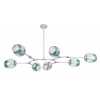 Люстра молекула Levistella 752L7731-7 WH+BL Люстра молекула Levistella 752L7731-7 WH+BL