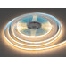COB LED стрічка 12В, 320 діодів на метр, 8мм, теплий Diasha P12-COB-320-WW-20-8