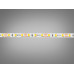 LED стрічка 12в, 120 діодів на метр, 5мм, теплий Diasha N12-2835-120-WW-20-5