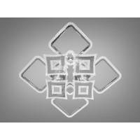 Люстра светодиодная потолочная с пультом управления 170W Diasha 2039/4+4HRLED3colordimmer