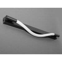 Сучасний світлодіодний настінний світильник Шланг, 5W, чорний хром Diasha SY9602-600BHR