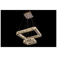 Хрустальная led люстра 7262-7A/410+220 Хрустальная led люстра 7262-7A/410+220