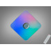 Смарт LED люстра біла 80 Вт RGB з Bluetooth Diasha DB-8501B/500x500RGB+MP3