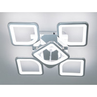 Люстра в спальню 60 Вт, хром Diasha S8060/4+1HR