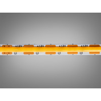 COB LED стрічка 12В, 400 діодів на метр, 5мм, теплий Diasha P12-COB-400-WW-20-5
