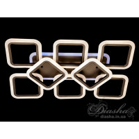 Cветодиодная люстра Diasha MX2400/6+2S BK LED 3color dimmer
