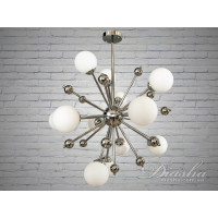 Люстра молекула хром Diasha 81860/12HR