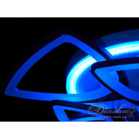 LED люстра Diasha 8118/4+4BK LED 3color dimmer