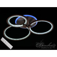 Cветодиодная люстра Diasha MX2538/3A BK LED 3color dimmer Cветодиодная люстра Diasha MX2538/3A BK LED 3color dimmer
