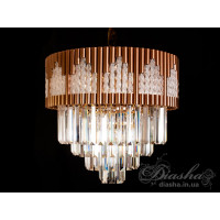 Люстра с хрусталем Diasha 9019B-CF+G