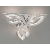 Стельова світлодіодна люстра з пультом, підсвічуванням, 55W, хром Diasha 2455/3HRLED3colordimmer