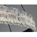 Підвісна LED люстра Diasha чорна 140W пульт кільця Diasha D8748/600+400BK Підвісна LED люстра Diasha чорна 140W пульт кільця Diasha D8748/600+400BK