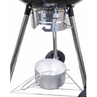 Гриль мангал барбекю угольный с крышкой LV 210712B