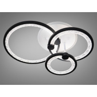 LED люстра с пультом 55W Diasha 8180/3BKLED3colordimmer