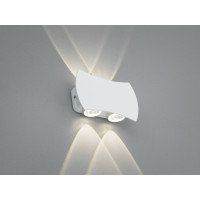 Світильник фасадний LED чорний 4 Вт 4 промені Diasha DFB-8623-4WH