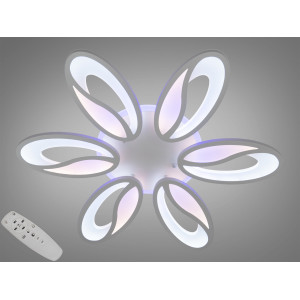 Люстра потолочная светодиодная 80W Diasha 8090/6WHLED3colordimmer