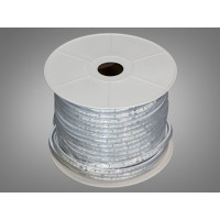 Світлодіодна стрічка 220в, 180шт/м, герметична, 12мм, холодний Diasha P220-2835-180-CW-65-12