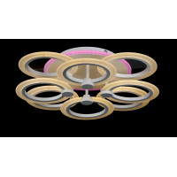 Люстра в зал или спальню светодиодная современная Splendid-Ray 2850174/4+4+A LED (WHITE)