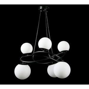 Люстра с плафонами  L232016/6 (BK) Splendid-Ray
230218