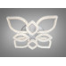 Стельова LED люстра біла 102 Вт пульт димер Diasha 2599/4+4WHLED3colordimmer Стельова LED люстра біла 102 Вт пульт димер Diasha 2599/4+4WHLED3colordimmer