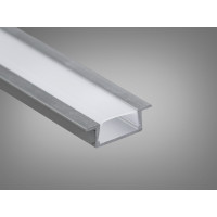 Профіль для LED стрічки врізний Diasha 3 м 21x7 мм Diasha PL-618-3M