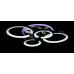 Светодиодная люстра LK237/2+2 LED (ZBK) Splendid-Ray
2850123