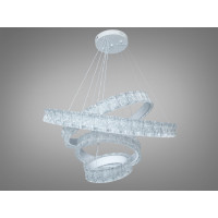 Люстра LED підвісна 140Вт пульт до 25м² Diasha D8748-800+600+400+300WH
