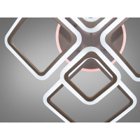 Люстра потолочная светодиодная с пультом управления 150W Diasha A8160/6CFLED3colordimmer