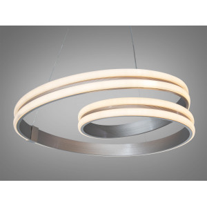 Підвісна LED люстра завитки 125 Вт коричнева Diasha MX78090/1CF